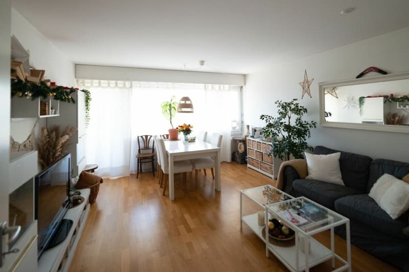 Wohnzimmer vor Renovation