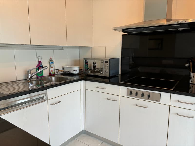 2.5-Zimmer-Wohnung - möbliert - mit Balkon in Buchs Zürich (8)