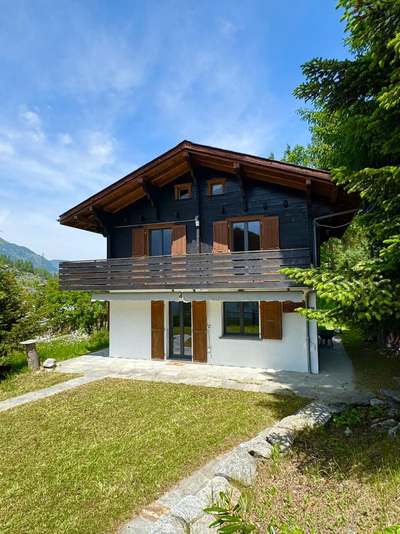 Chalet moderno a Grächen con vista panoramica (5)