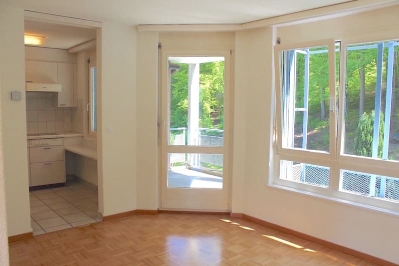Sonnige Wohnung am Waldrand mit fixen Nebenkosten (3)