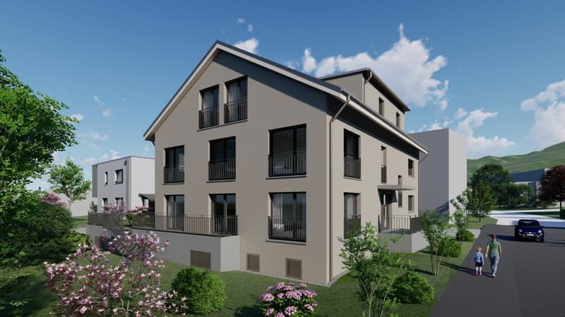 4 1/2-Zimmer Gartenwohnung in Gams (2)