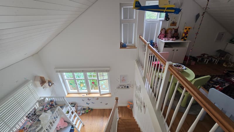 OG Maisonette Kinderzimmer 2 Treppe oben