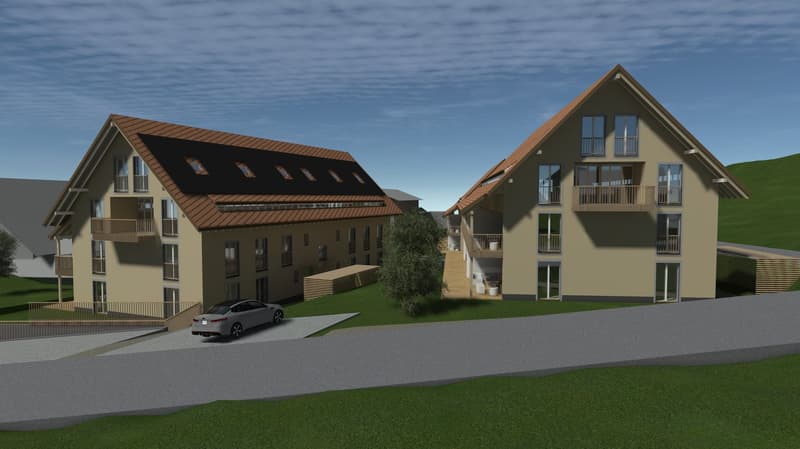 Neubauprojekt für INVESTOREN : Wohnüberbauung 3 MFH mit 27 Wohnungen im Kanton Zürich (7)
