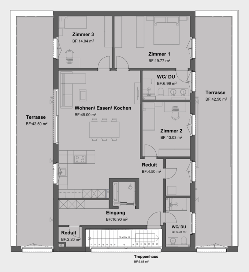 Modernes Attikawohnen: Grosszügige 4.5-Zimmer-Wohnung im Herzen von Amriswil (7)
