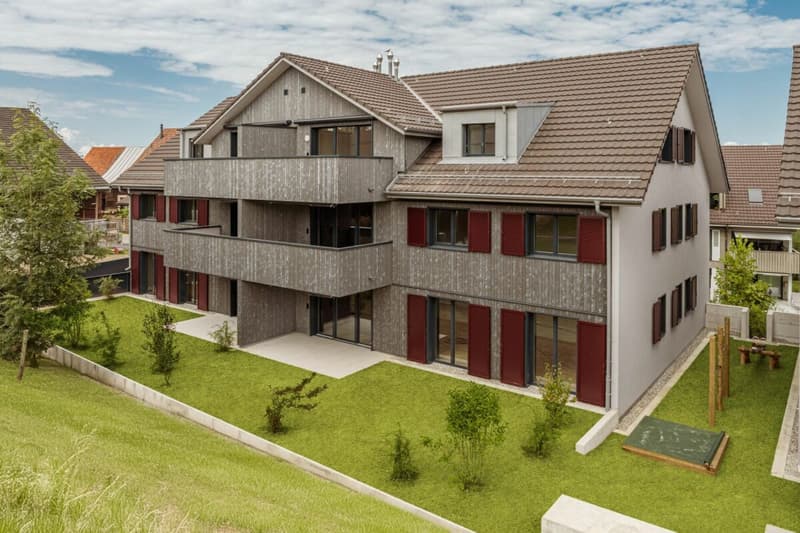 ruhig gelegene 3.5-Zi. Neubau-Dachwohnung mit Blick ins Grüne (9)