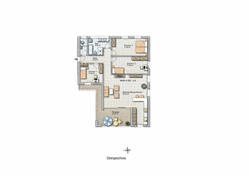 Charmante 4.5-Zimmer-Wohnung mit Wohlfühlcharakter (7)