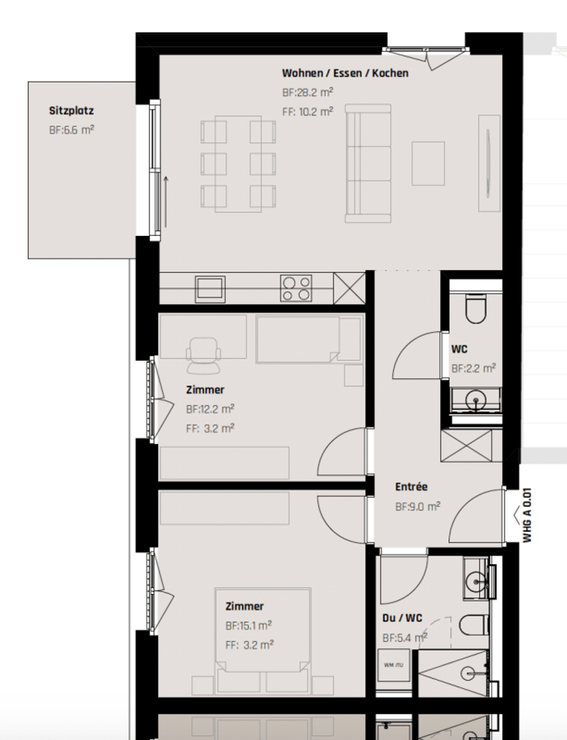 Neubauwohnung an zentraler Lage mit hochwertigem Innenausbau (9)