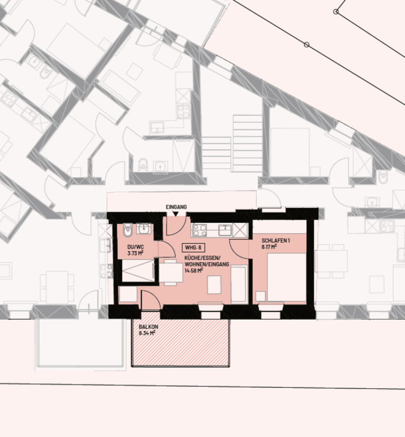 Hochwertige 2.5-Zimmer Wohnung im Zentrum von Rebstein (5)