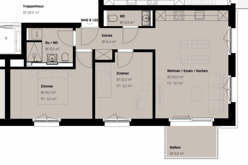 ERSTBEZUG: Luxuriöse 3.5-Zimmer Neubauwohnung an Bestlage (10)