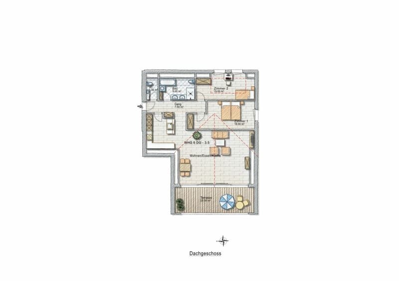 Wohnen in Bodenseenähe - attraktive 3.5-Zimmer-Dachgeschosswohnung (6)