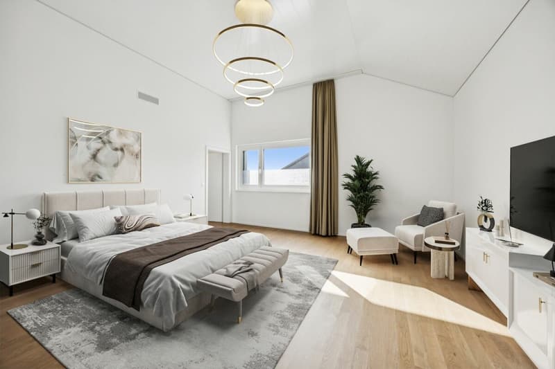 Exklusiv, Energieeffizient und Einzigartig - grosse 6.5-Zi. Dachmaisonette-Wohnung mit Alpsteinblick (8)