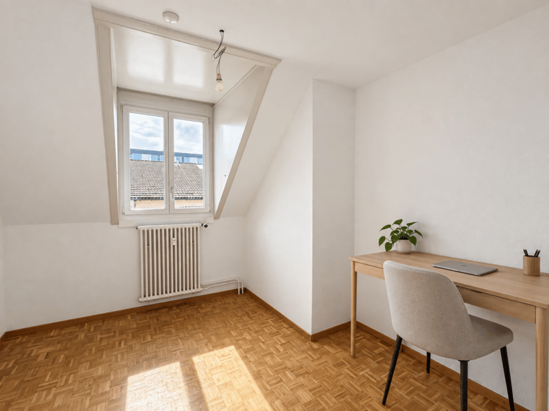 Helle 4-Zimmer Dachwohnung im 3. OG in Zentrumsnähe von St. Gallen (1)