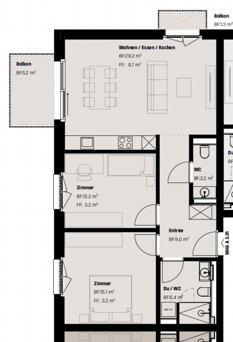 Luxuriöse Neubauwohnung in St. Gallen mit Bezug per 01.11.2026 (14)