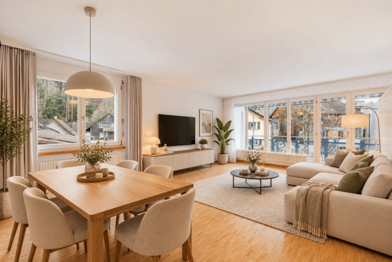 Gemütliche 3.5-Zimmer-Wohnung an angenehmer und ruhiger Wohnlage (1)