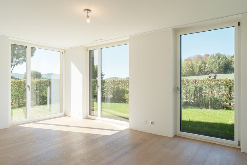 Minergie-Gartenwohnung: Hell, modern, exklusiv (8)