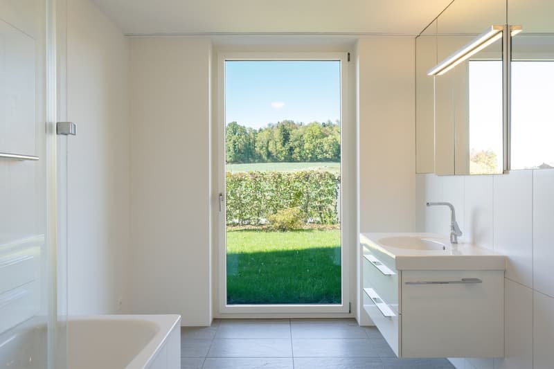 Minergie-Gartenwohnung: Hell, modern, exklusiv (9)