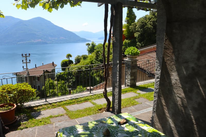 Appartamento attraente  a Ronco s. Ascona Originelle Ferienwohnung  über dem See (1)