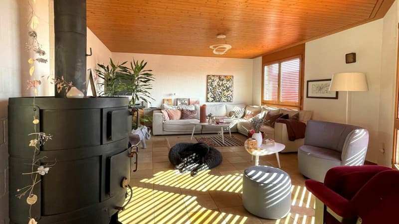 Wohnzimmer 406 (W2), 2. Wohngeschoss