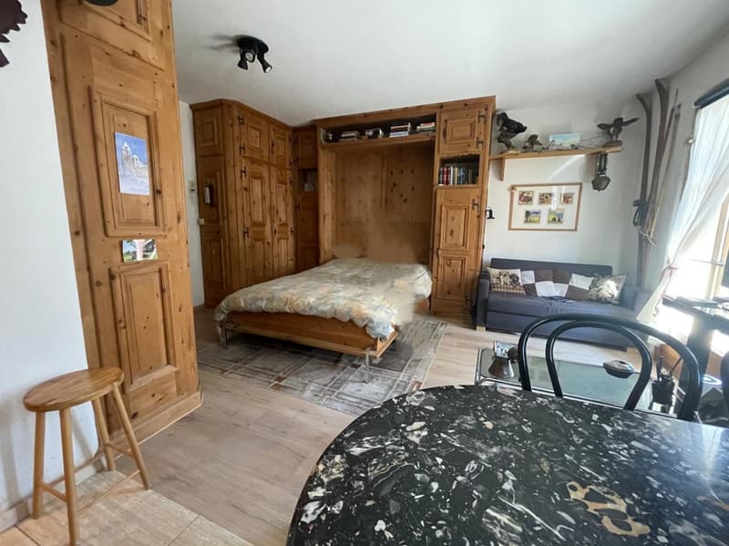 In Celerina an absolut ruhiger Lage heimeliges 1-Zimmer-Appartement zu verkaufen (5)