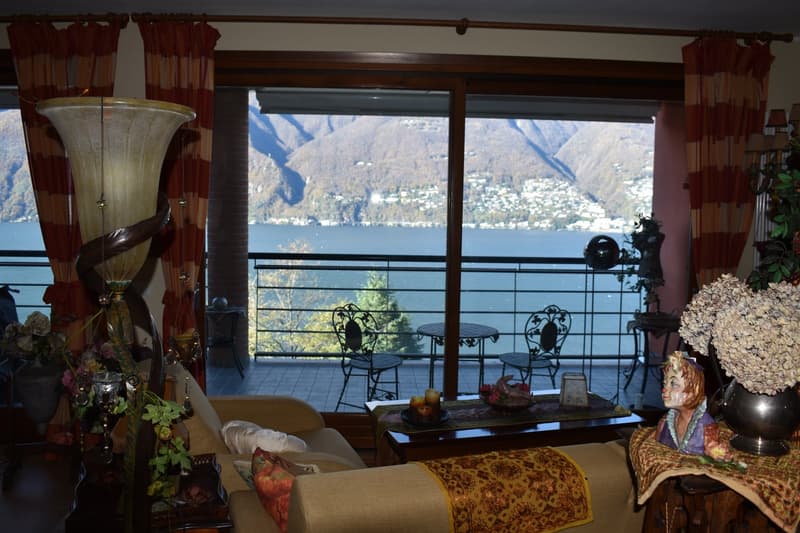Grosse Maisonettewohnung mit faszinierendem Blick auf den Lago Maggiore (1)