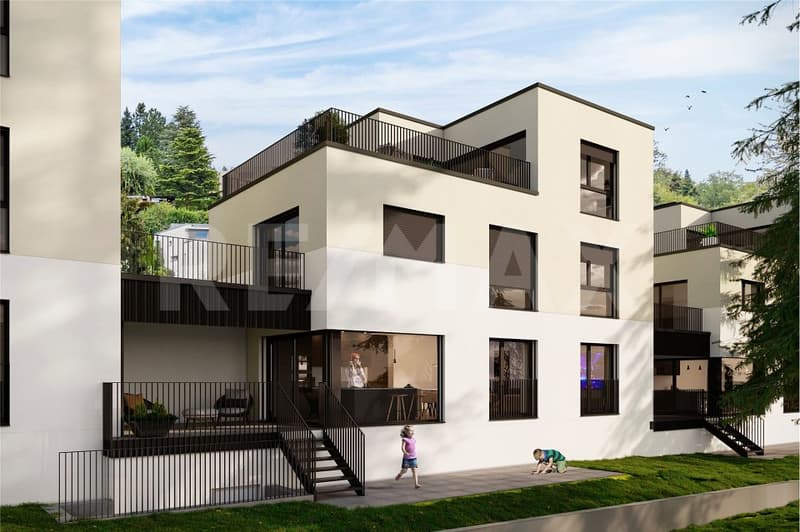 exklusives Minergie-Einfamilienhaus (Haus 4): mit Weitblick, Terrasse und nachhaltiger Bauweise (1)