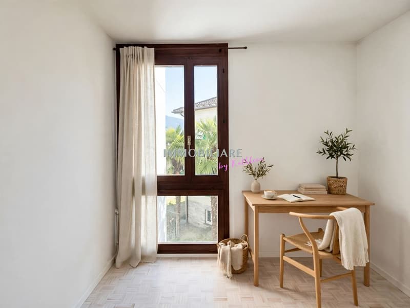 Ferienwohnung mit Seesicht vom Balkon, Kamin und Fussweg zum Bahnhof (14)