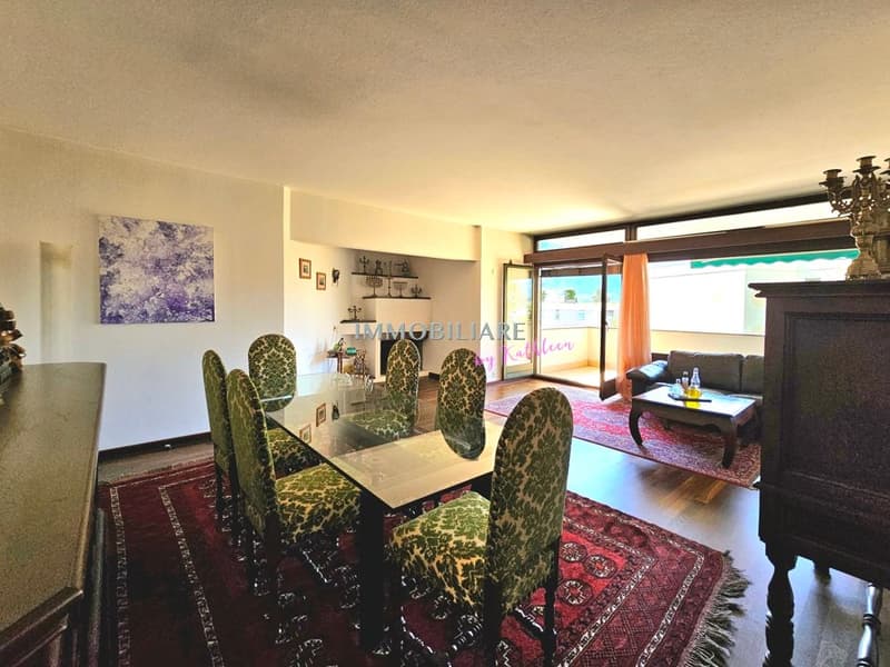 Ferienwohnung mit Seesicht vom Balkon, Kamin und Fussweg zum Bahnhof (6)