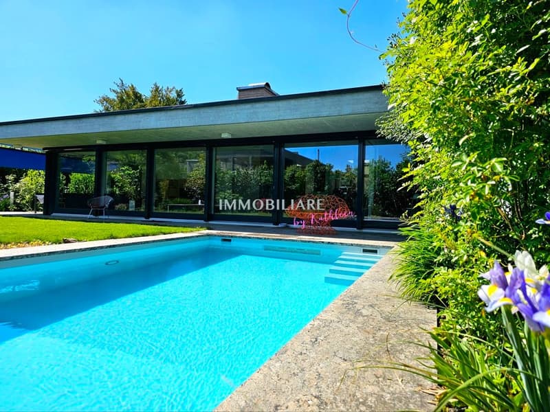 Mid century Villa nahe Zürich, in nur 32 Minuten staufrei am Flughafen (3)