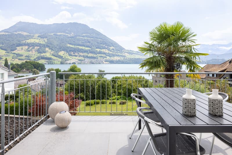 Terrasse mit Seesicht