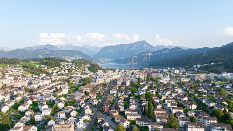 Seesicht auf den Vierwaldstättersee