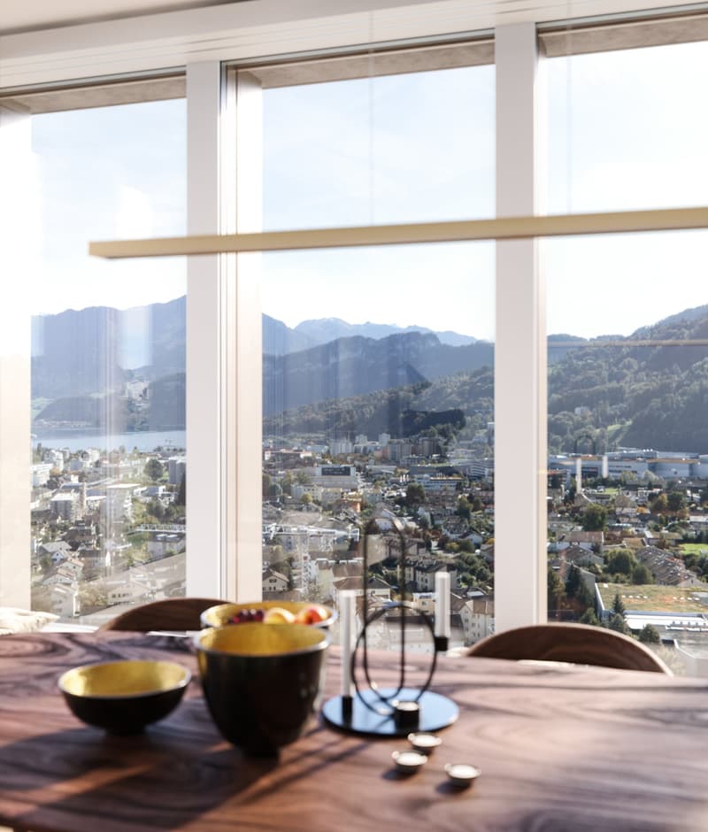 Ausblick Küche