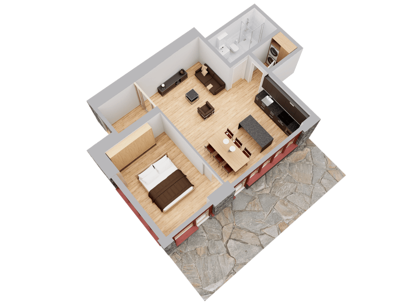3D Grundrissplan