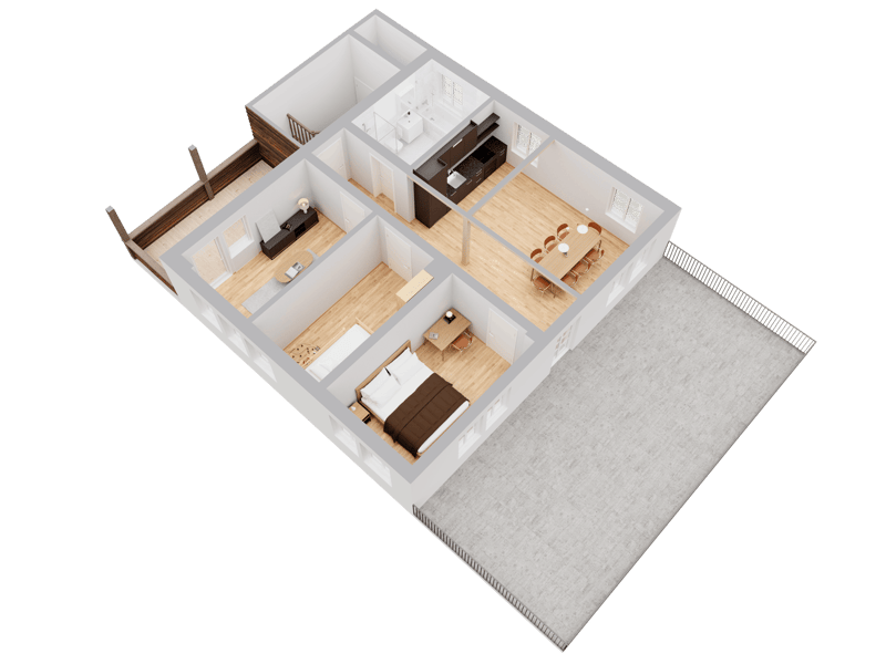 3D Grundrissplan