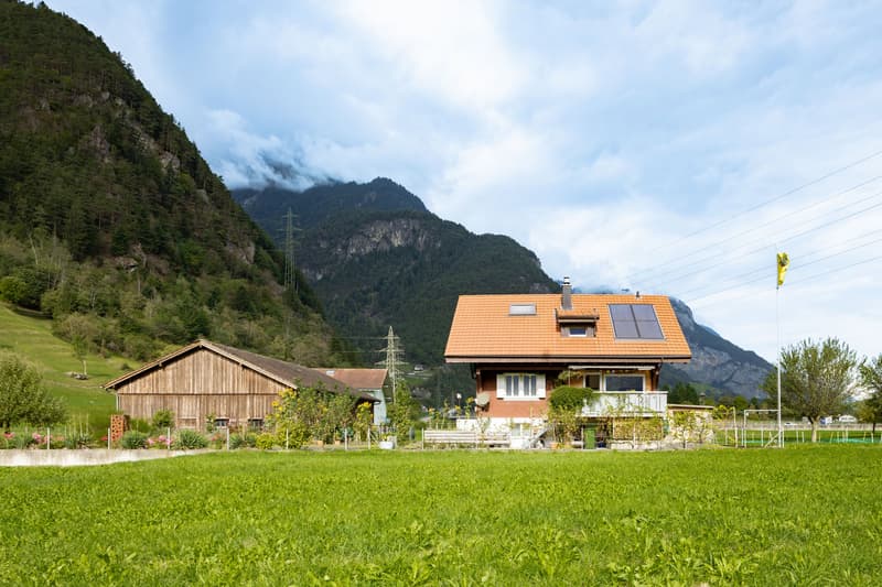 Einfamilienhaus mit Balkon