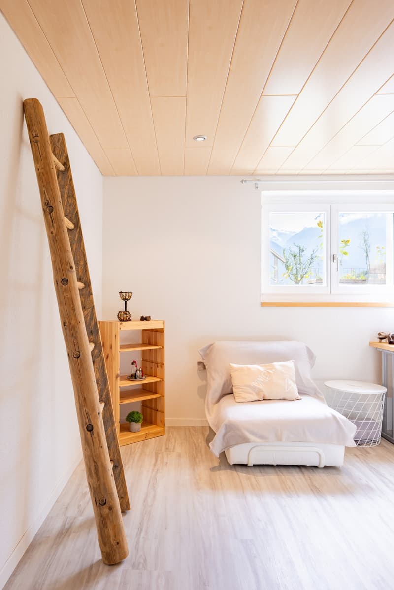 Zusätzliches Schlafzimmer im EG