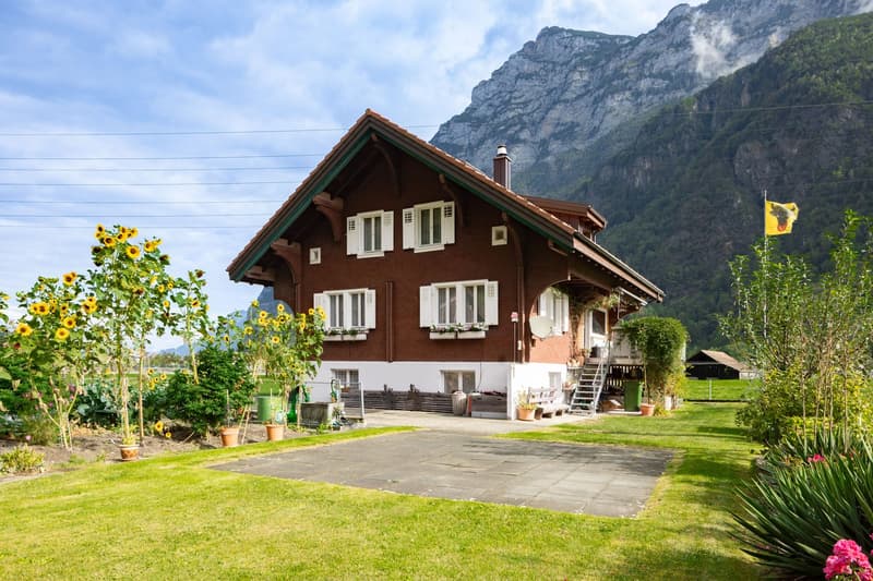 Einfamilienhaus mit Garten