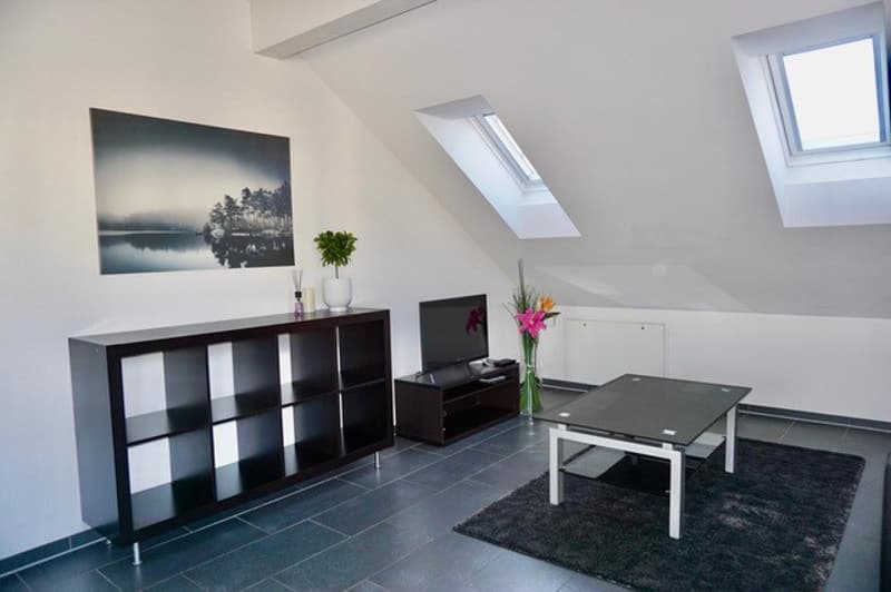 PER SOFORT WUNDERSCHÖNE MÖBLIERTE 2.5- ZIMMER-DACHWOHNUNG ZU VERMIETEN !!!!!!!! (5)