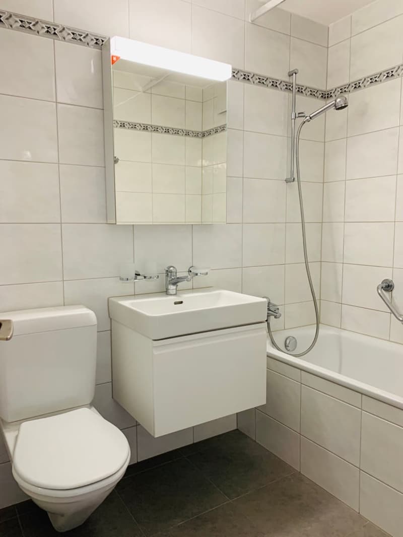 Badezimmer mit Wanne