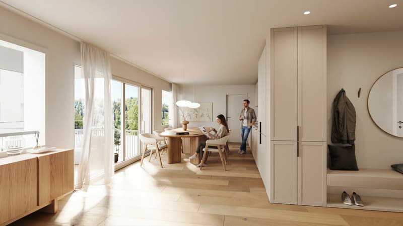 Helle 4.5-Zimmer Gartenwohnung mit Sitzplatz und Garten (5)