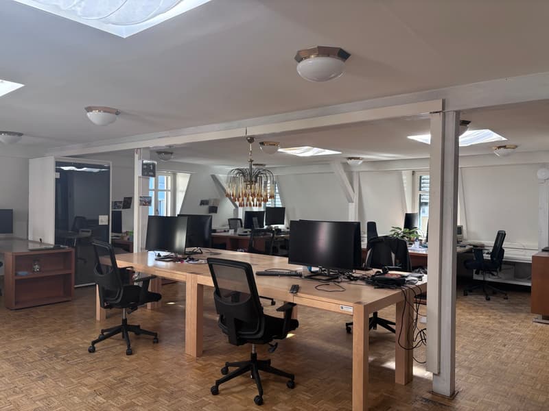 Charmante Gewerbe- & Bürofläche im Dachgeschoss im äusseren Seefeld (3)