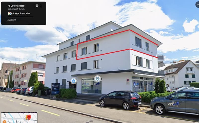 Grosszügige sanierte 4.5-Zimmer-Wohnung in Dübendorf mit Balkon (2)