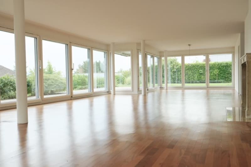 Einzigartige, grosszügige 5.5-Zimmerwohnung mit Garten, Terrasse und Cheminée (3)