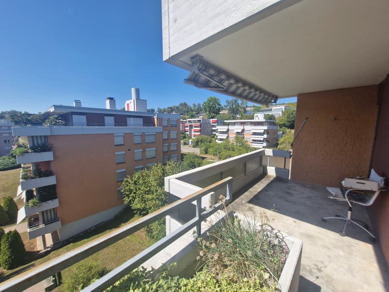 Attraktive 6- Zimmer Attikawohnung mit Cheminée und Sicht ins Grüne (15)