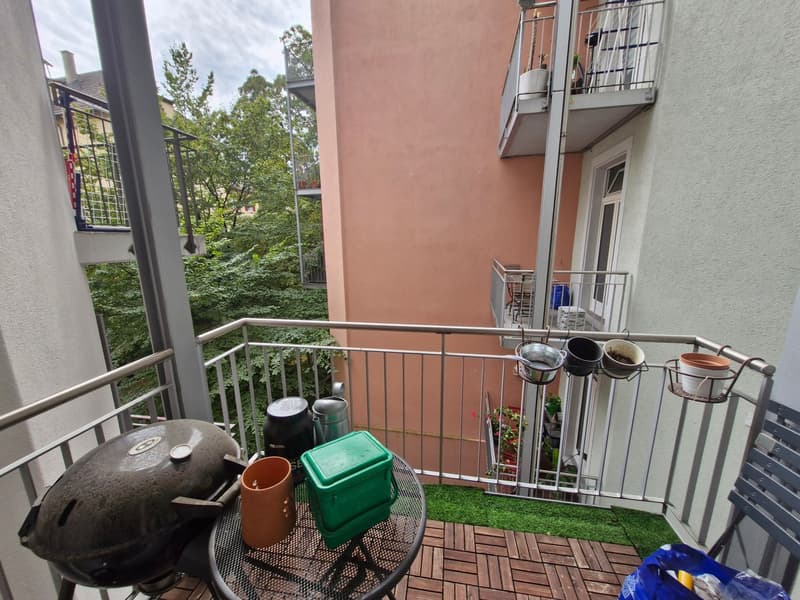 Balkon Küche / Hinterhof