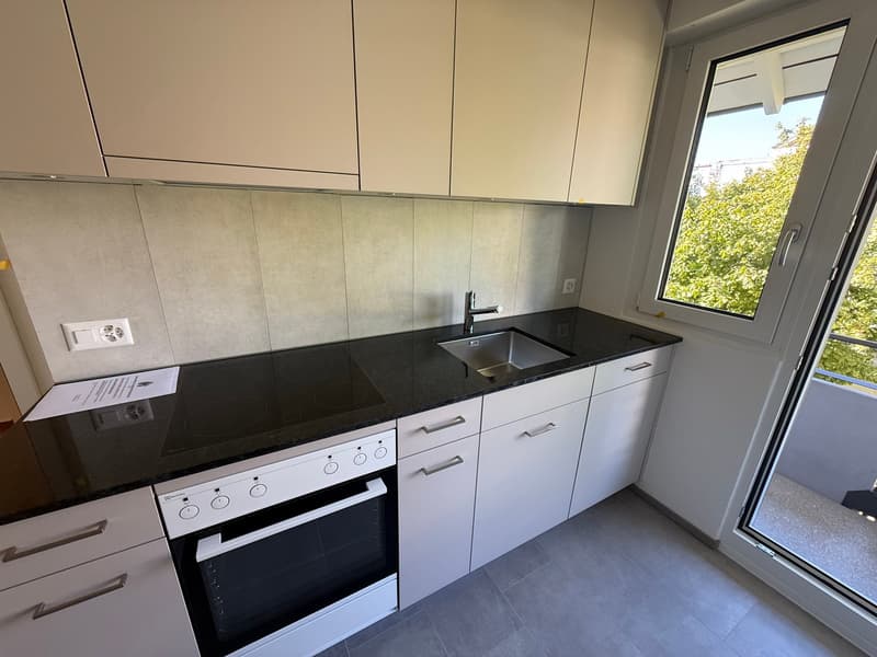 Frisch sanierte 3-Zimmerwohnung mit zwei Balkonen in Witikon (11)