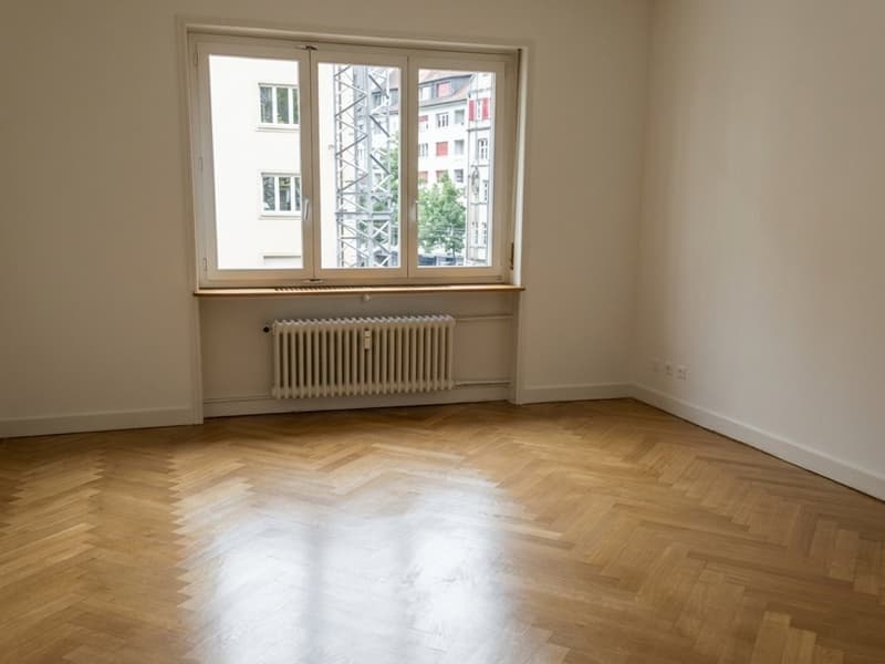 Stilvoller Altbau am schönen Basler Rheinbord (9)