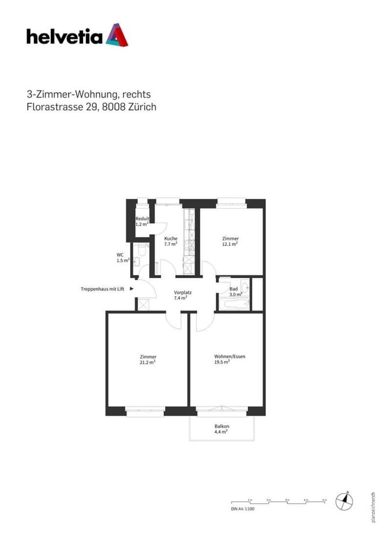 Grundrissplan