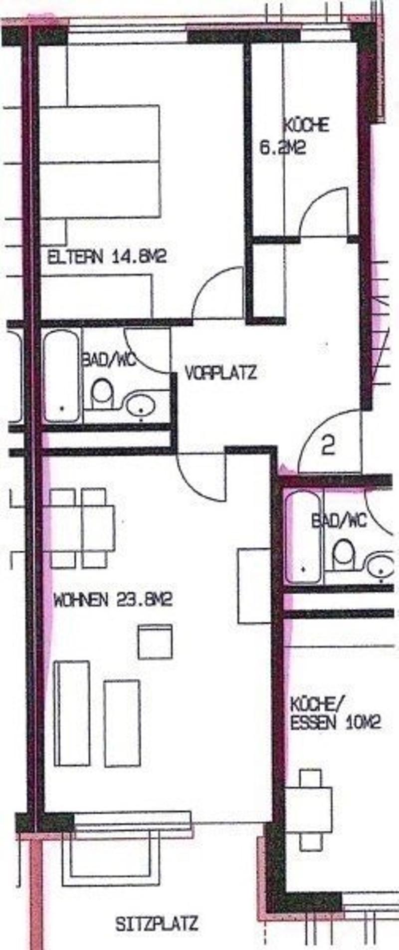 Grundrissplan