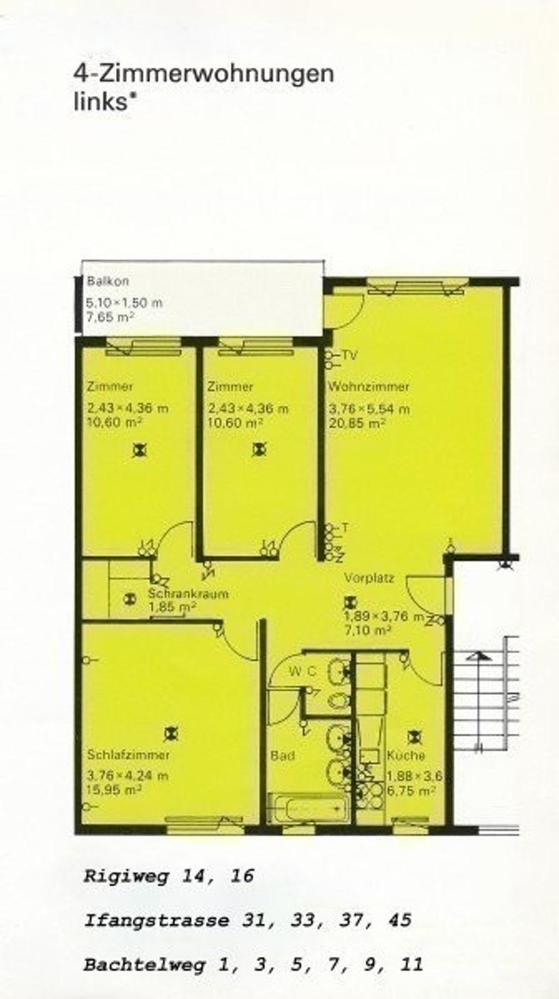 Grundrissplan