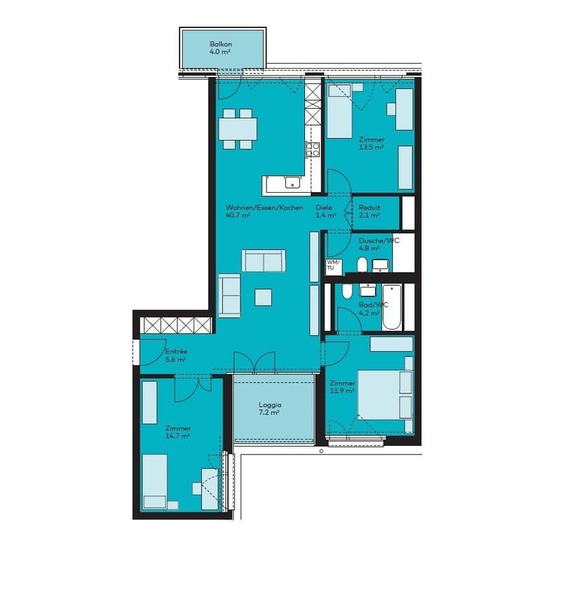 Grundrissplan